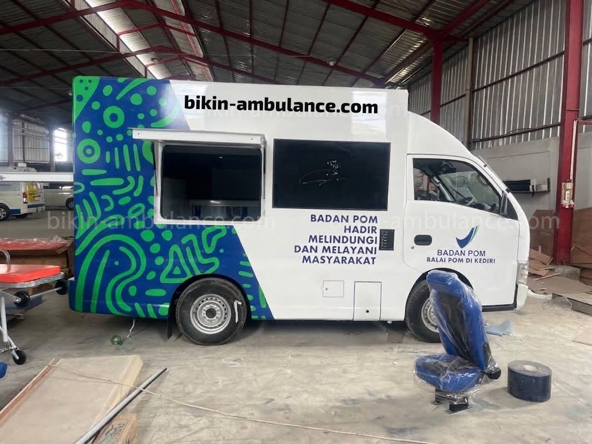 Mobil Laboratorium Isuzu Traga: Karoseri dan Modifikasi Laboratorium Mobile