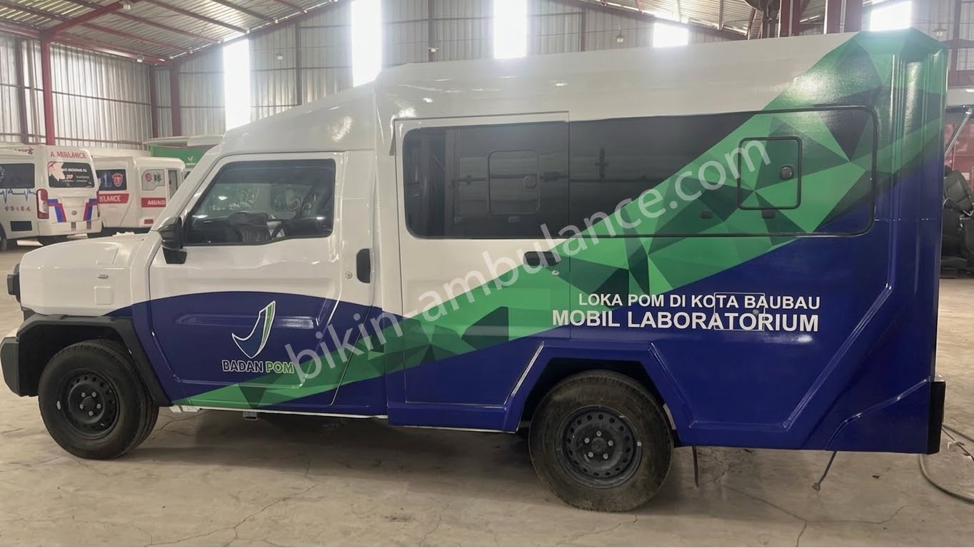 Mobil Laboratorium Toyota Rangga: Karoseri dan Modifikasi Laboratorium Mobile